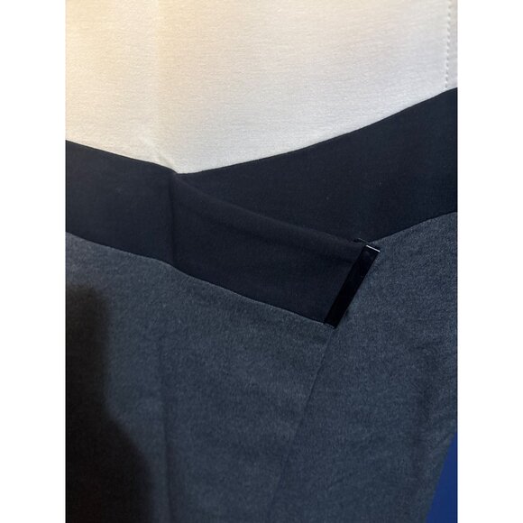 Carlisle Womens Dress US 2 Colorblock Short Sleeve Beige & Black - Picture 2 of 5